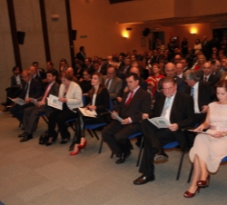 Su Alteza Real la Princesa de Asturias durante el acto de entrega de los galardones